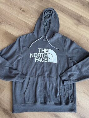 The North Face Men's Charcoal Gray Logo Hoodie